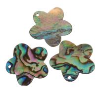 Abalone Shell Pendants, Flower, fashion jewelry & DIY Approx 1.5mm 