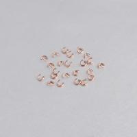 Stainless Steel Open Jump Ring rose gold color 