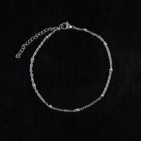 Stainless Steel Chain Bracelets, with 5cm extender chain, oval chain & for woman, original color, 2mm Approx 8.27 Inch 