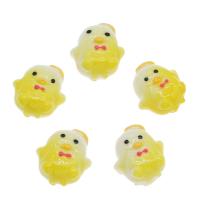 Animal Resin Cabochon, Chicken, yellow Approx 