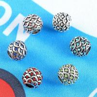 Strass Zinklegierung Perlen, plattiert, DIY & mit Strass, keine, 11*10mm, 10PCs/Tasche, verkauft von Tasche