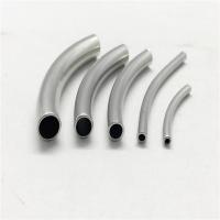 Stainless Steel Curved Tube Beads original color, Approx 