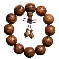 Деревянные браслеты, деревянный, ювелирные изделия моды & Мужская & разный размер для выбора, коричневый, продается Strand