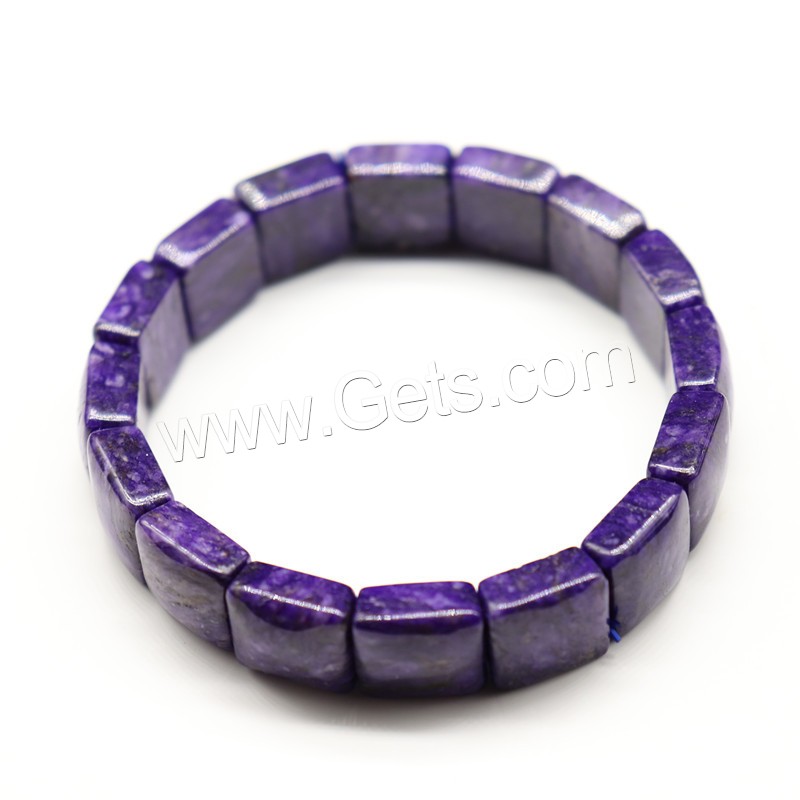 Charoite Bracelet, fashion jewelry & different size for choice & for woman, purple, Length:Approx 7.5 Inch, Sold By Strand