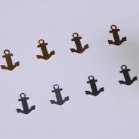 Brass Jewelry Pendants, Anchor, plated Approx 1mm 