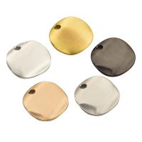 Brass Jewelry Pendants, plated, DIY, Random Color, 20mm Approx 3mm 
