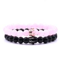 Gemstone Bracelets, 2 pieces & for woman, 6mm Inch 