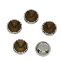 Stainless Steel Cabochon Setting, 304 Stainless Steel, original color Inner Approx 8mm 