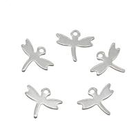 Stainless Steel Animal Pendants, 304 Stainless Steel, Dragonfly, original color Approx 1.3mm 