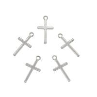 Stainless Steel Cross Pendants, 304 Stainless Steel, original color Approx 1.4mm 