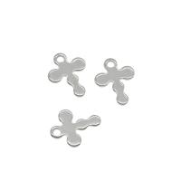 Stainless Steel Cross Pendants, 304 Stainless Steel, original color Approx 1.3mm 