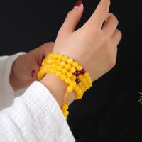 Beeswax Bracelet, fashion jewelry & Unisex yellow Approx 23.62 Inch 