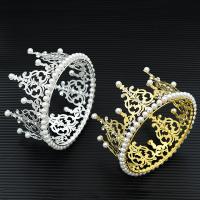 Bridal Tiaras, Zinc Alloy, with Crystal, plated, fashion jewelry 