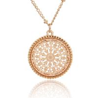 Zinc Alloy Necklace, plated, Adjustable & for woman, 555mm,285mm 