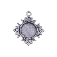 Zinc Alloy Pendant Cabochon Setting, plated Approx 1mm, Inner Approx 12mm 