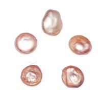 No Hole Cultured Freshwater Pearl Beads, natural, purple, 10-13mm 