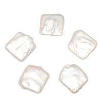 No Hole Cultured Freshwater Pearl Beads, natural, white, 18-20mm 