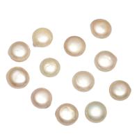 Perlas Freshwater sin Agujero, Perlas cultivadas de agua dulce, natural, Blanco, 9-10mm, 10PCs/Bolsa, Vendido por Bolsa