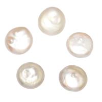 No Hole Cultured Freshwater Pearl Beads, natural, white, 14-15mm 