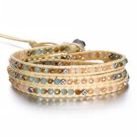 Acrylic Bracelet, Donut, knit, Unisex & braided & adjustable 