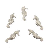 Stainless Steel Animal Pendants, Seahorse, original color Approx 0.8mm 