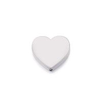 Stainless Steel Beads, Heart, plated, DIY 15*14mm 