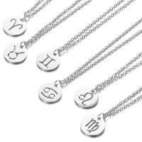 Stainless Steel Jewelry Necklace, with 5cm extender chain, polished, oval chain & for woman & hollow, 12mm Approx 17.72 Inch 
