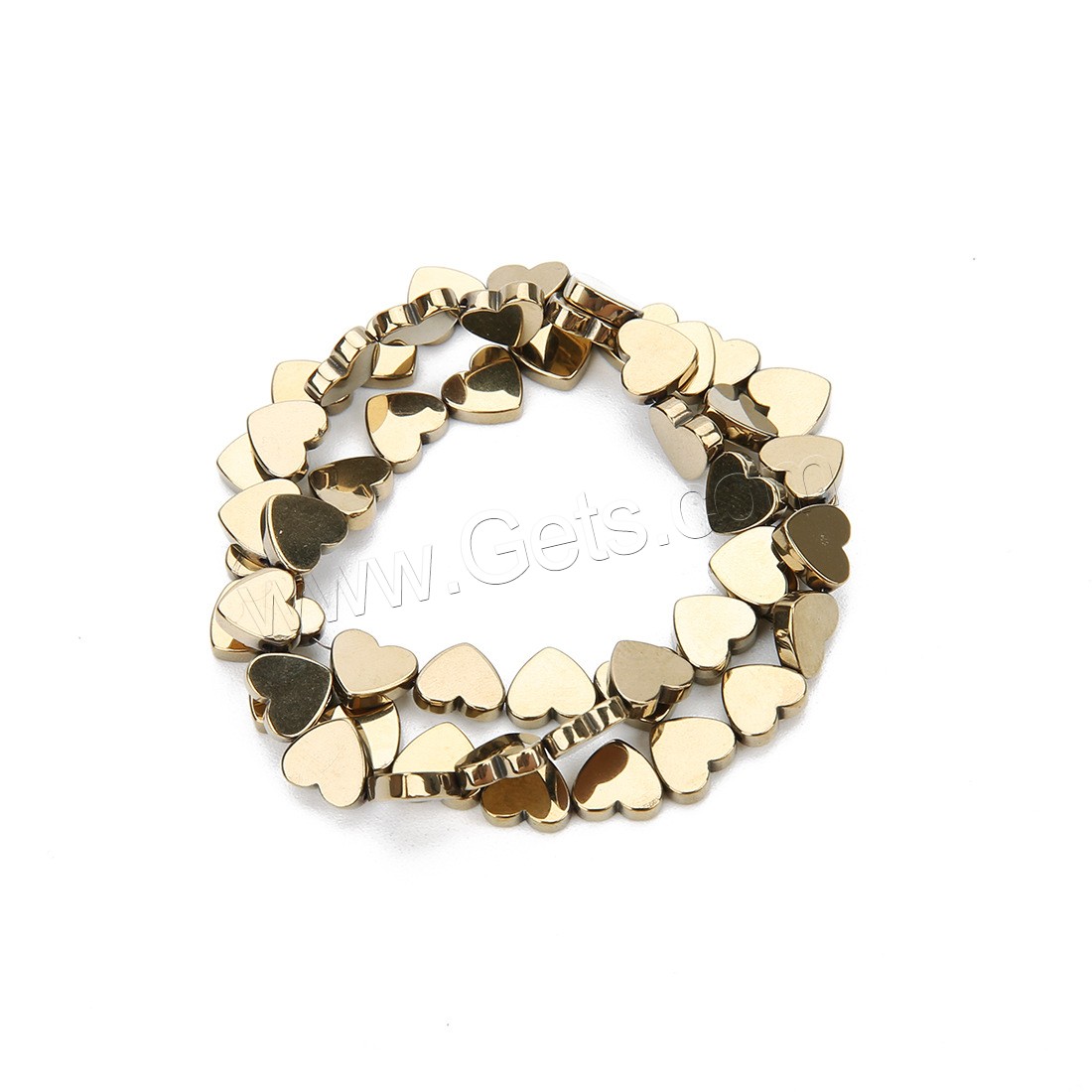 Stainless Steel Beads, Heart, plated, different size for choice, more colors for choice, Hole:Approx 1mm, Sold By Strand
