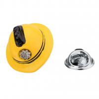 Brass Collar Brooch, Hat, plated, fashion jewelry & Unisex 