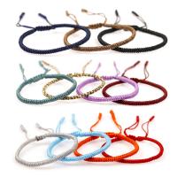 Nylon Cord Bracelets, fashion jewelry & Unisex & adjustable & woven pattern 5mm Approx 7.09 Inch 