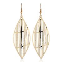 Zinc Alloy Drop Earring, plated, fashion jewelry & for woman & hollow 