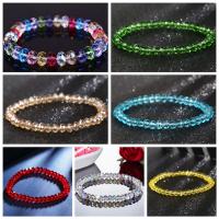 Crystal Bracelets, polished, for woman 4*6mm Approx 7.5 Inch 