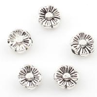 Zinc Alloy Flower Beads, plated Approx 1mm, Approx 