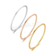 Stainless Steel Bangle, fashion jewelry & for woman 2mm, Inner Approx 60mm 