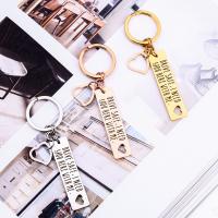 Edelstahl Schlüssel Verschluss, plattiert, Modeschmuck & unisex, keine, 12*50mm, 2PCs/Tasche, verkauft von Tasche