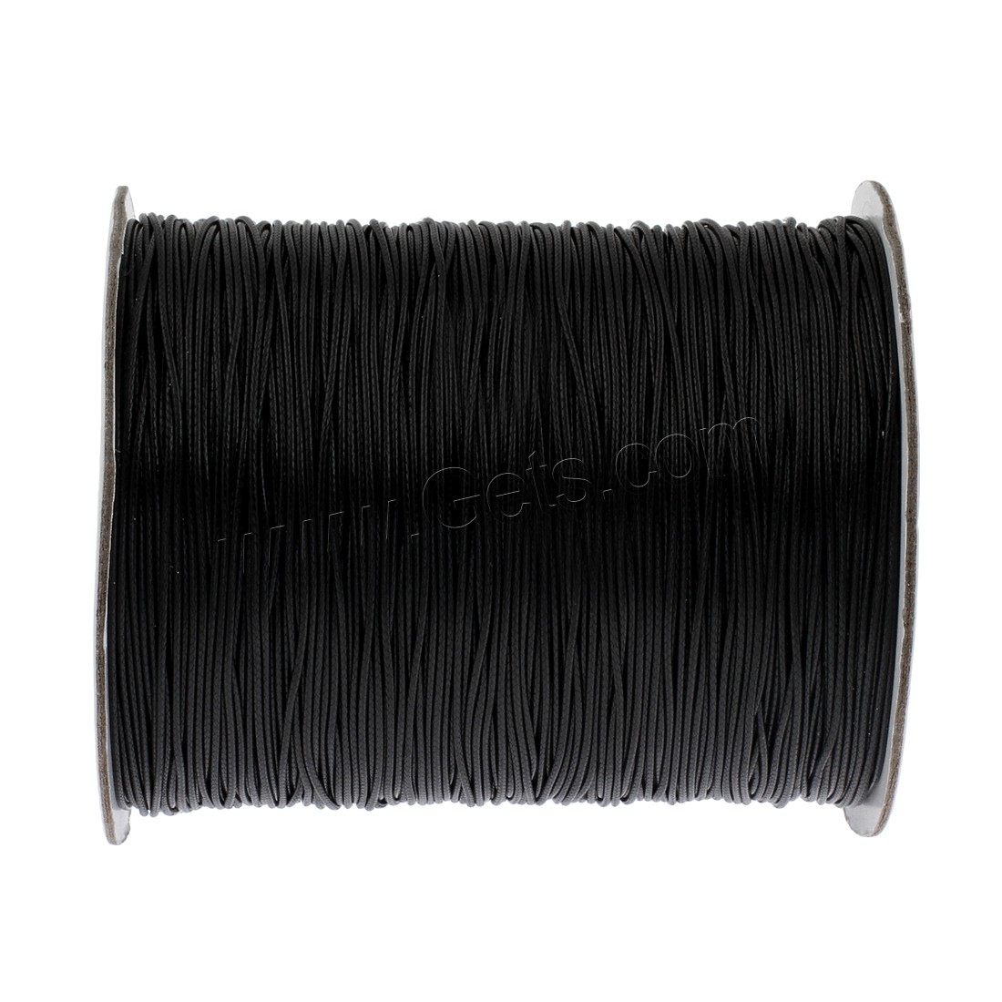 Nylon Cord, with paper spool, different size for choice, black, Sold By Spool
