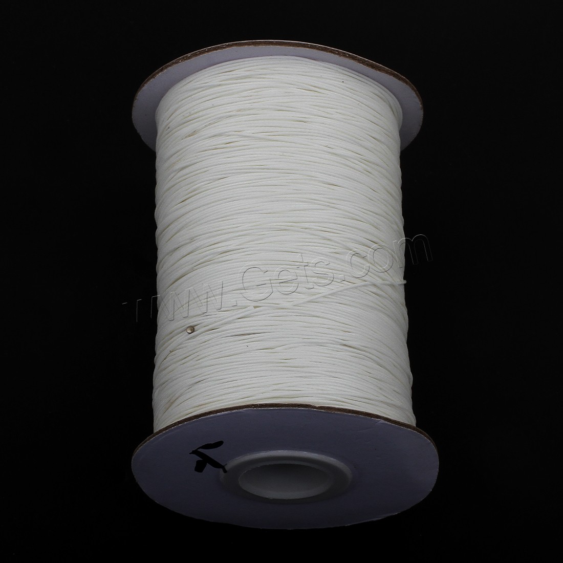 Nylon Cord, with paper spool, different size for choice, white, Sold By Spool