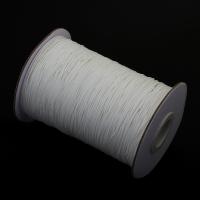 Corde en nylon, avec bobine de papier, normes différentes pour le choix, blanc, Vendu par bobine