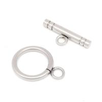 Stainless Steel Toggle Clasp, plated, durable & DIY, original color  