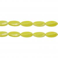 Porcelain Bead, fashion jewelry & DIY, yellow Approx 1.5mm 