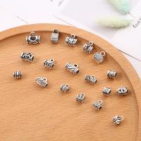 Zinc Alloy Bail Beads, antique silver color plated 