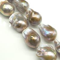 Barock kultivierten Süßwassersee Perlen, Natürliche kultivierte Süßwasserperlen, DIY, 20-25mm, Bohrung:ca. 1mm, ca. 18PCs/Strang, verkauft von Strang