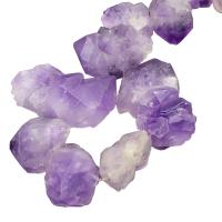 天然紫水晶のビーズ, アメジスト, 異なるサイズの選択, 穴:約 1mm, 売り手 ストランド