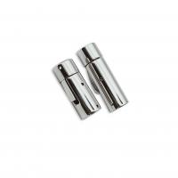 Stainless Steel Slide Lock Clasp, polished 25mm,26mm Approx 6mm 