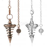 alliage de zinc Pendule, Placage, bijoux de mode & unisexe, plus de couleurs à choisir Environ 7 pouce, Vendu par brin