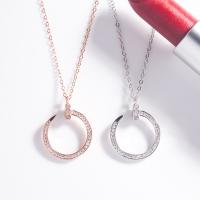 純銀製の宝石類のネックレス, 925スターリングシルバー, 女性用 & ライン石のある, 無色 長さ:約 16 インチ, 売り手 ストランド