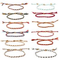 Nylon Cord Bracelets, plated, fashion jewelry & adjustable & for woman 