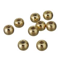 Brass Positioning Bead, gold color plated Approx 0.5mm 