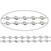 Stainless Steel Chain Jewelry, original color, 5*2mm 
