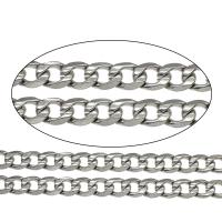 Stainless Steel Chain Jewelry, original color, 9*3mm 
